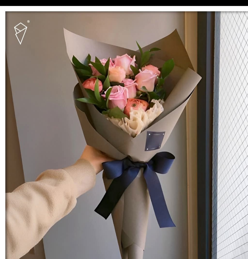 Flower samples for customers.