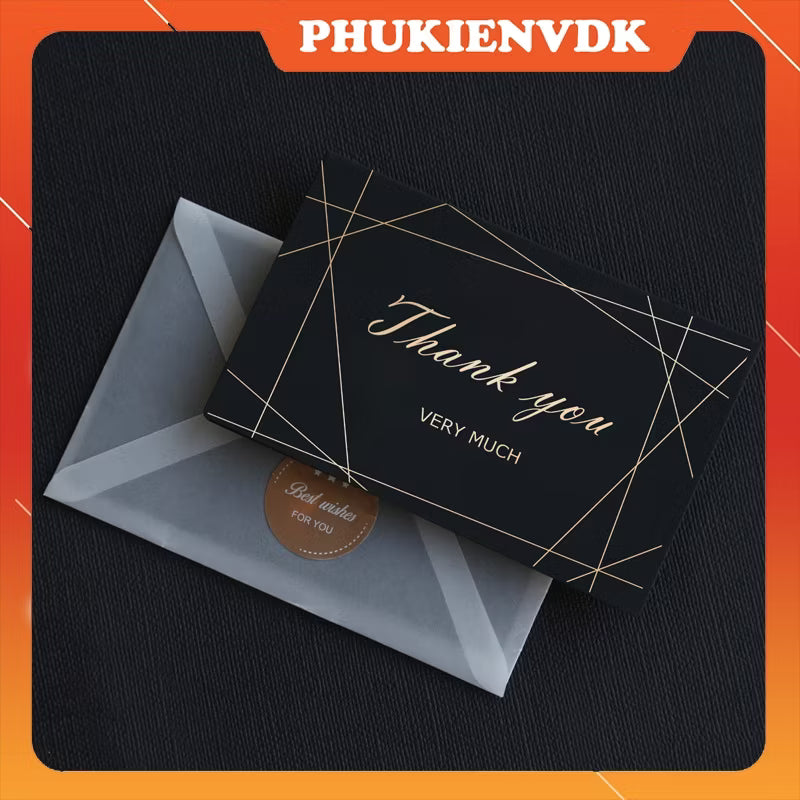 Thank you card. Congratulations.