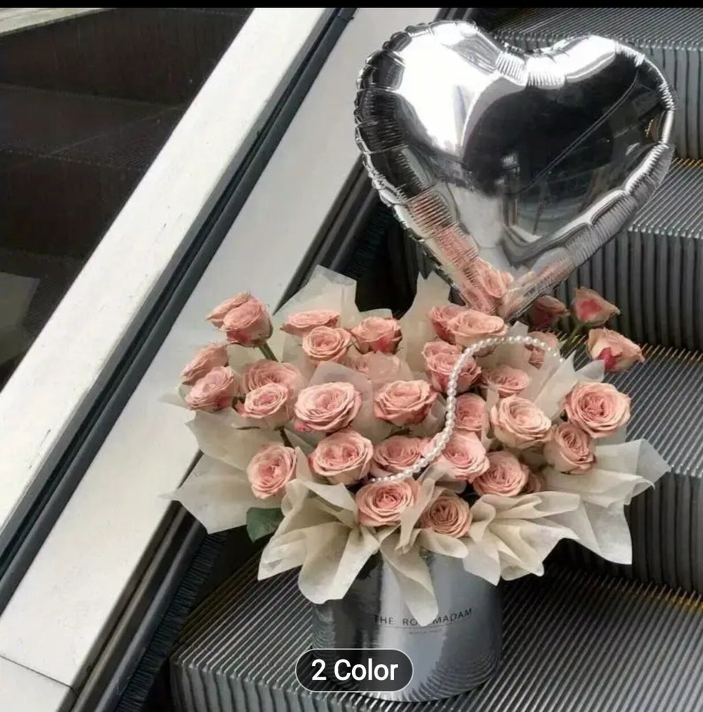 Flower samples for customers.