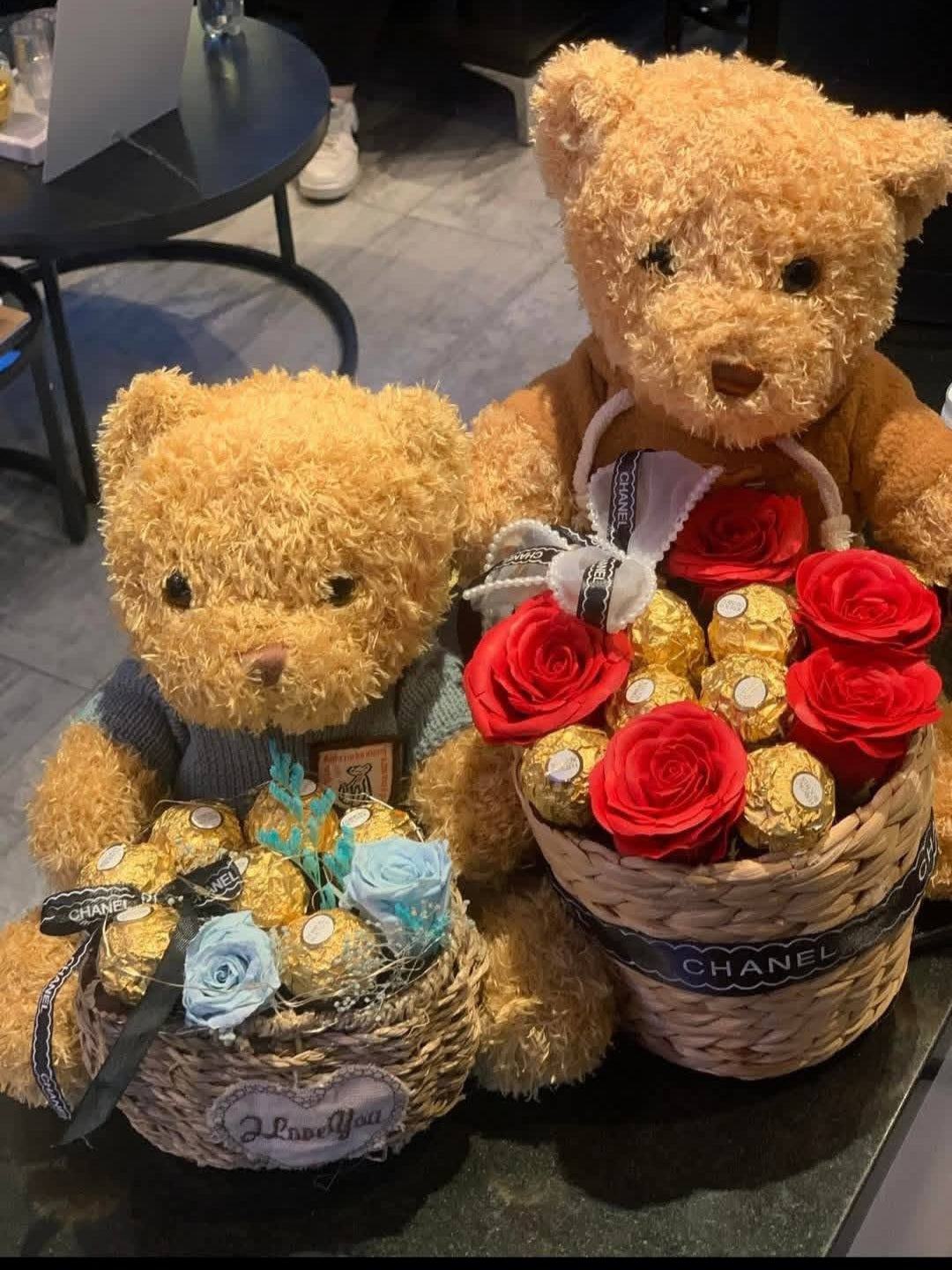 Floral designs from Anna Tran's shop.