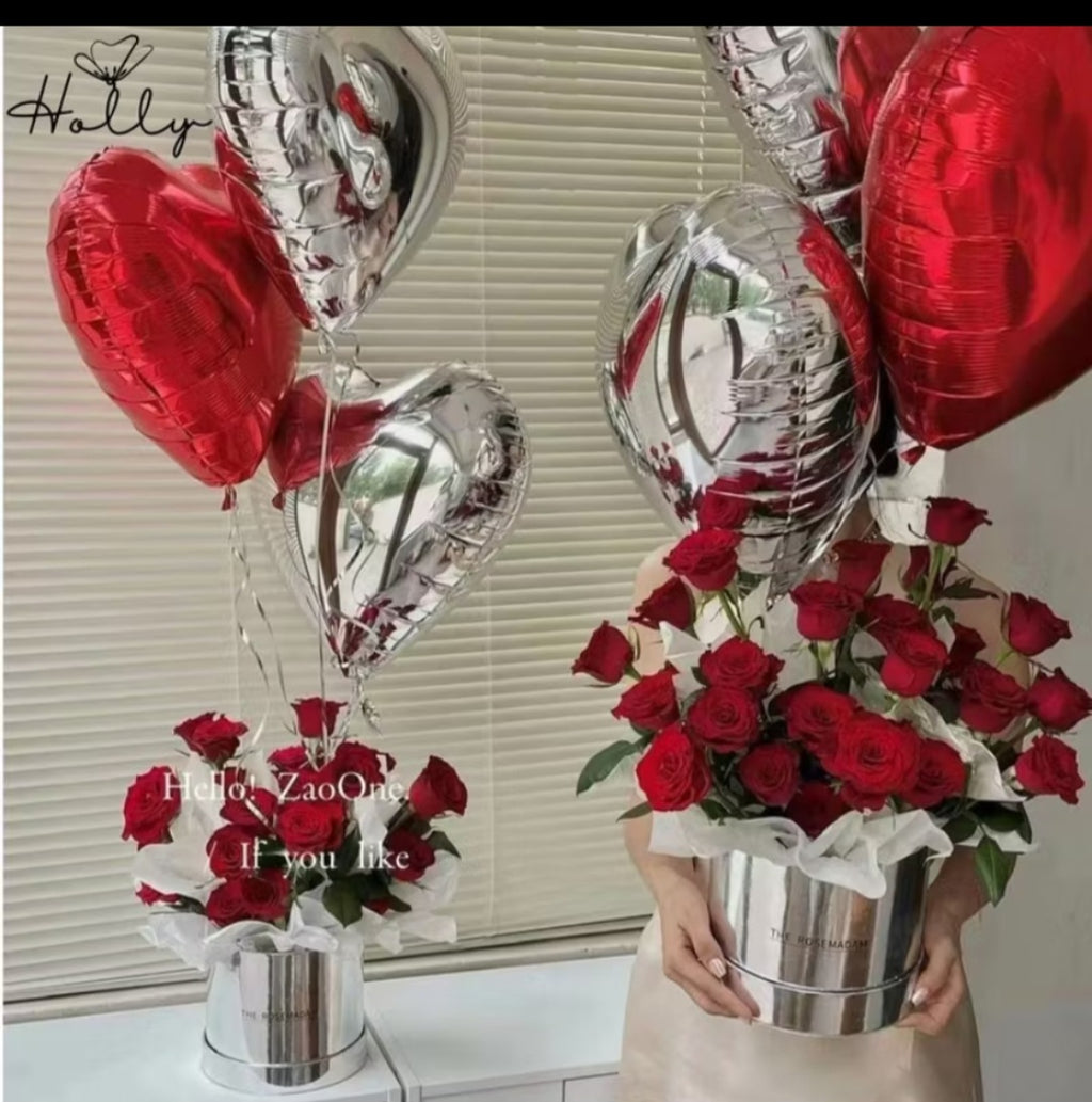 Flower samples for customers.