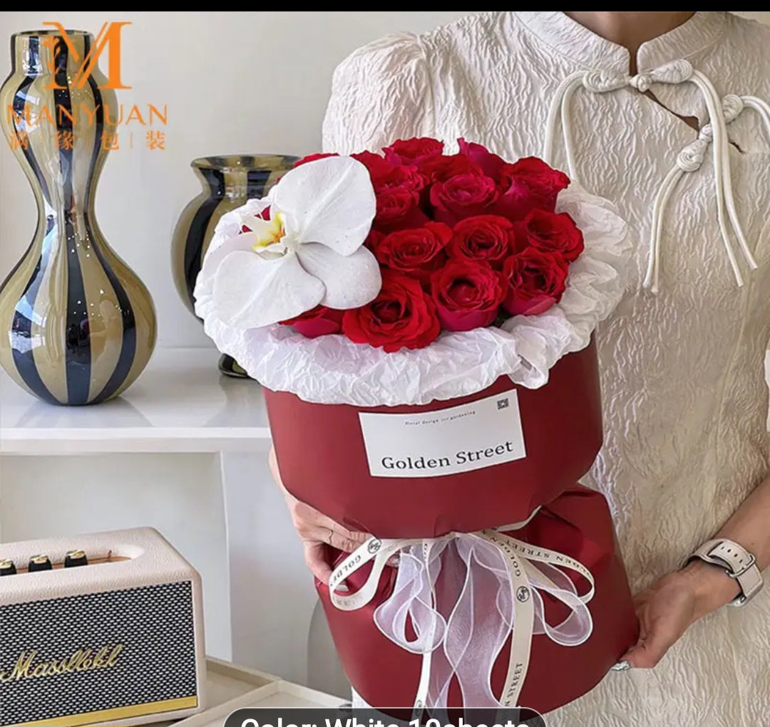 Flower samples for customers.