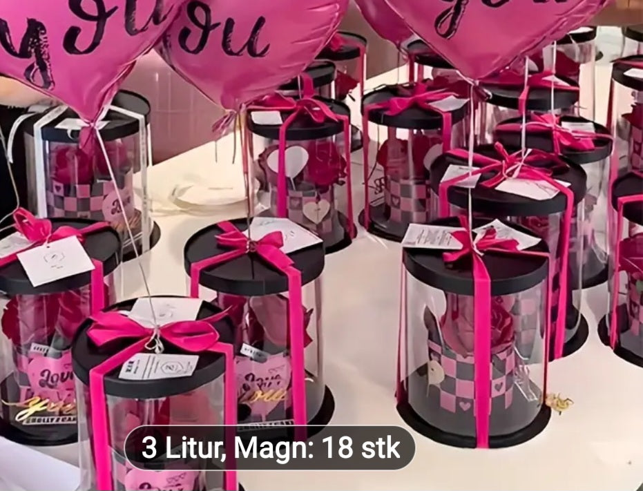 Flower samples for customers.