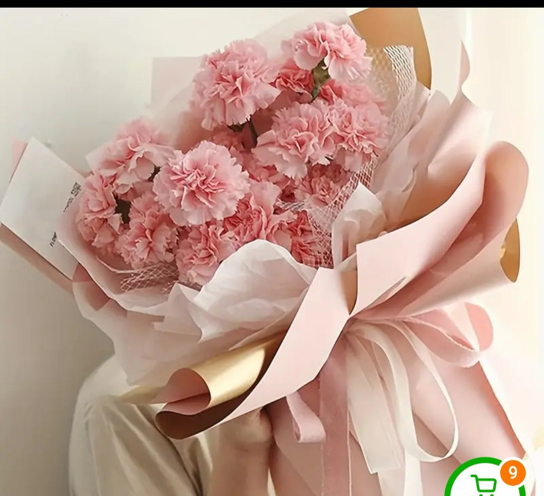 Flower samples for customers.