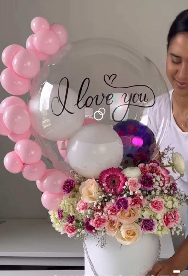 Flower samples for customers.