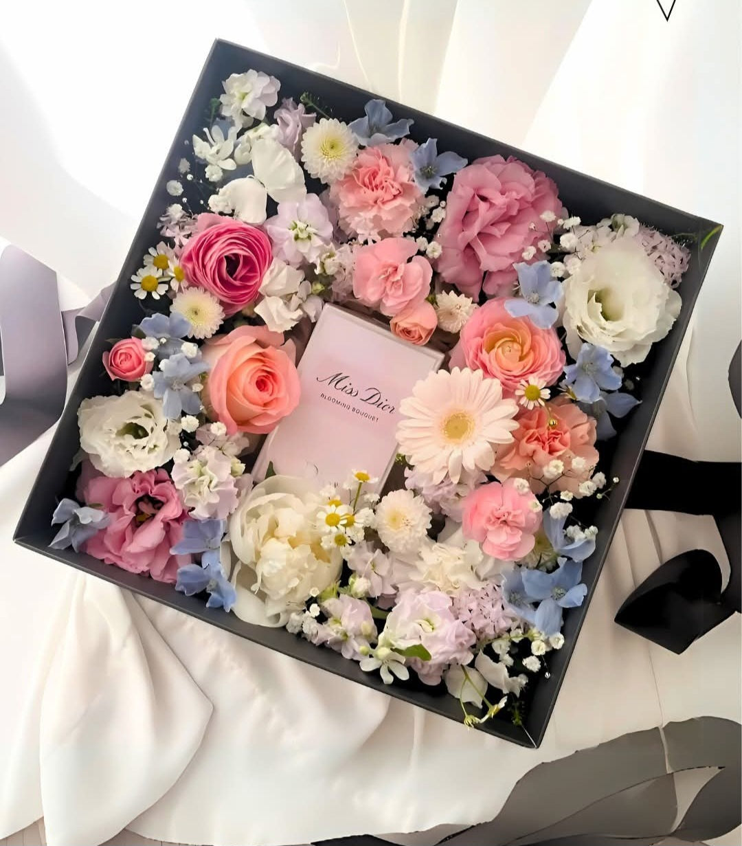 Flower samples for customers.