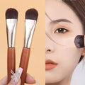 0Multifunctional soft fiber liquid blending brush - Wide rim makeup brush