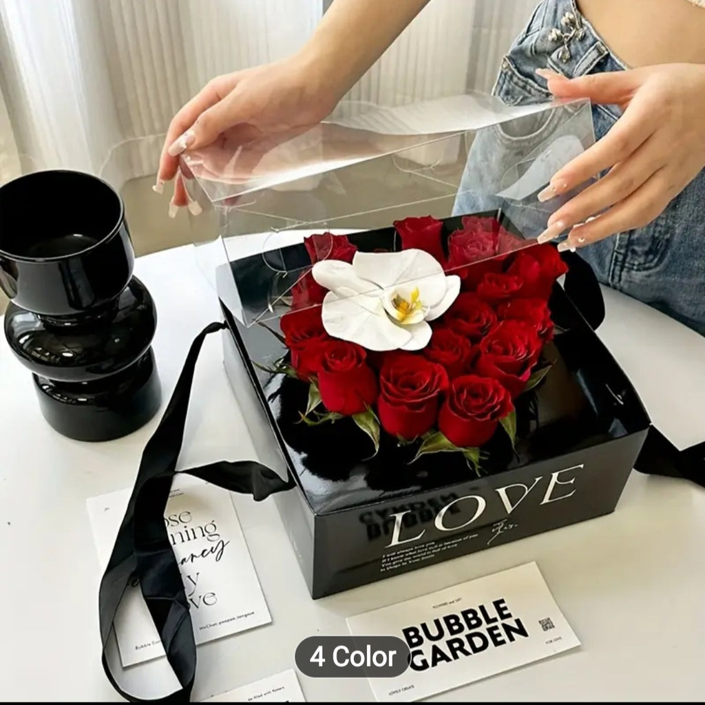 Flower samples for customers.