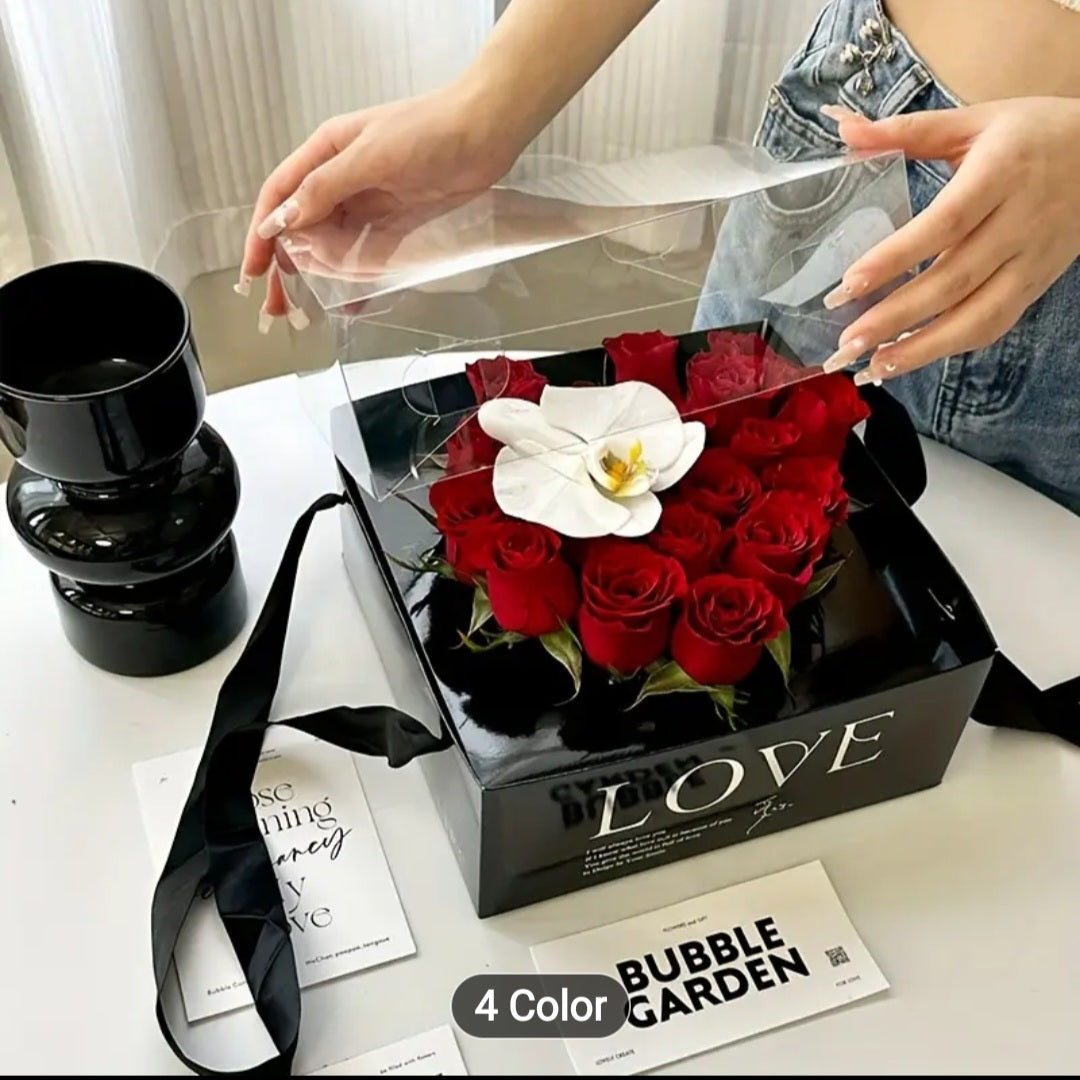 Flower samples for customers.