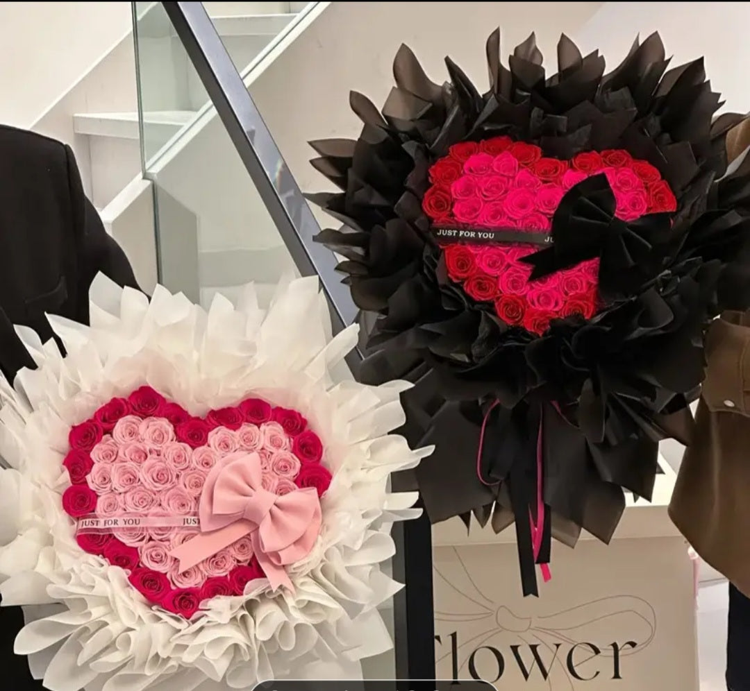 Flower samples for customers.