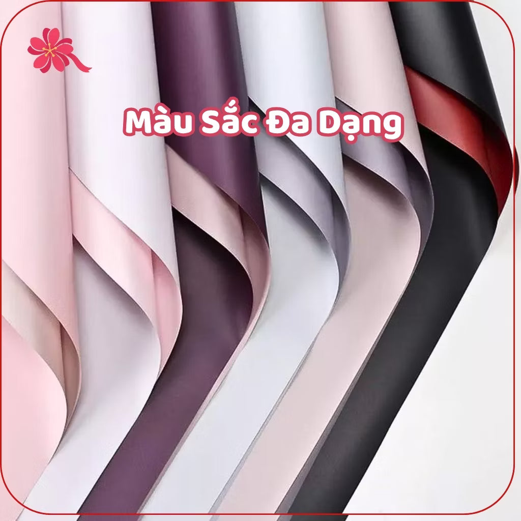 Types of flower wrapping paper
