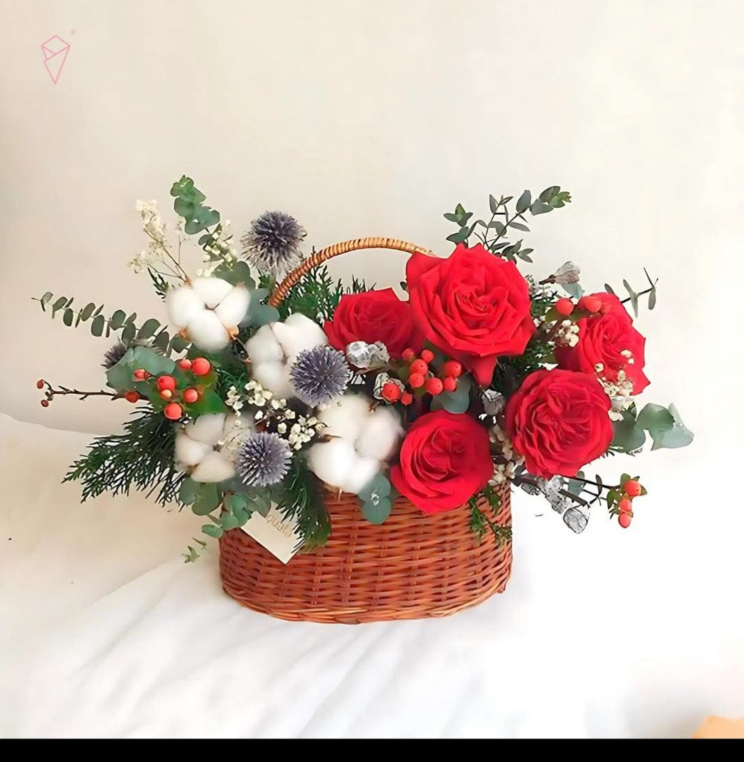 Flower samples for customers.