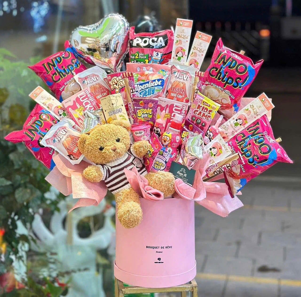 Flower samples for customers.