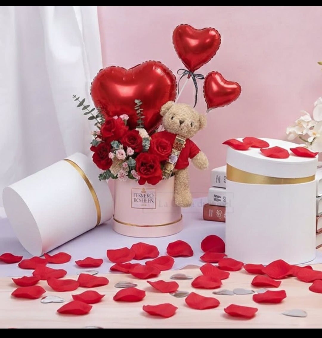 Flower samples for customers.