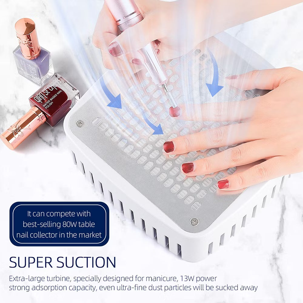 Foreverly Professional 2-in-1 Nail Vacuum Cleaner