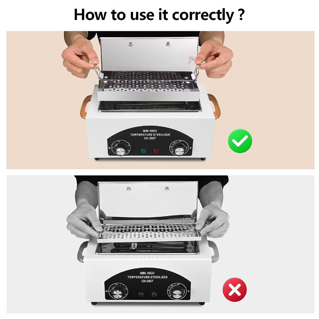 CH-360T Metal Sterilizer High Temperature 300W 1.5L