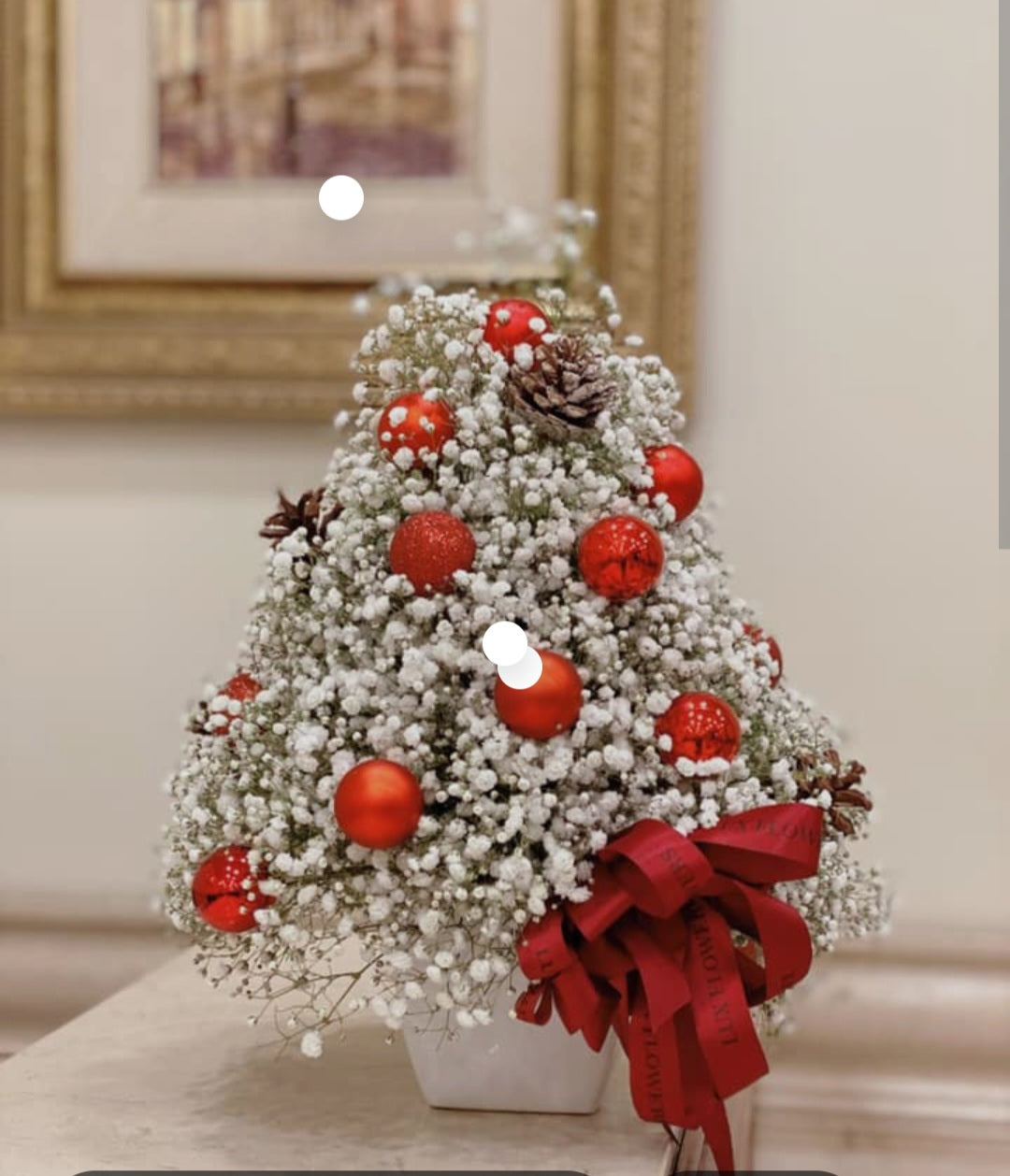 Flower samples for customers.