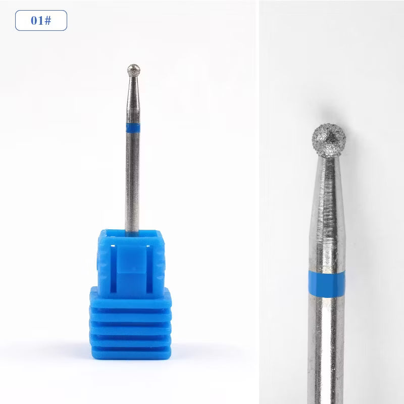 Types of skin-penetrating drill bits