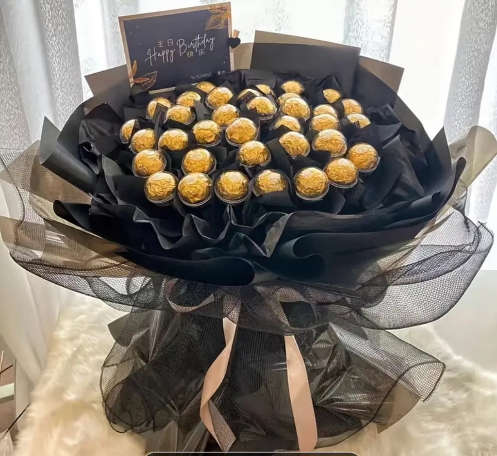 Flower samples for customers.