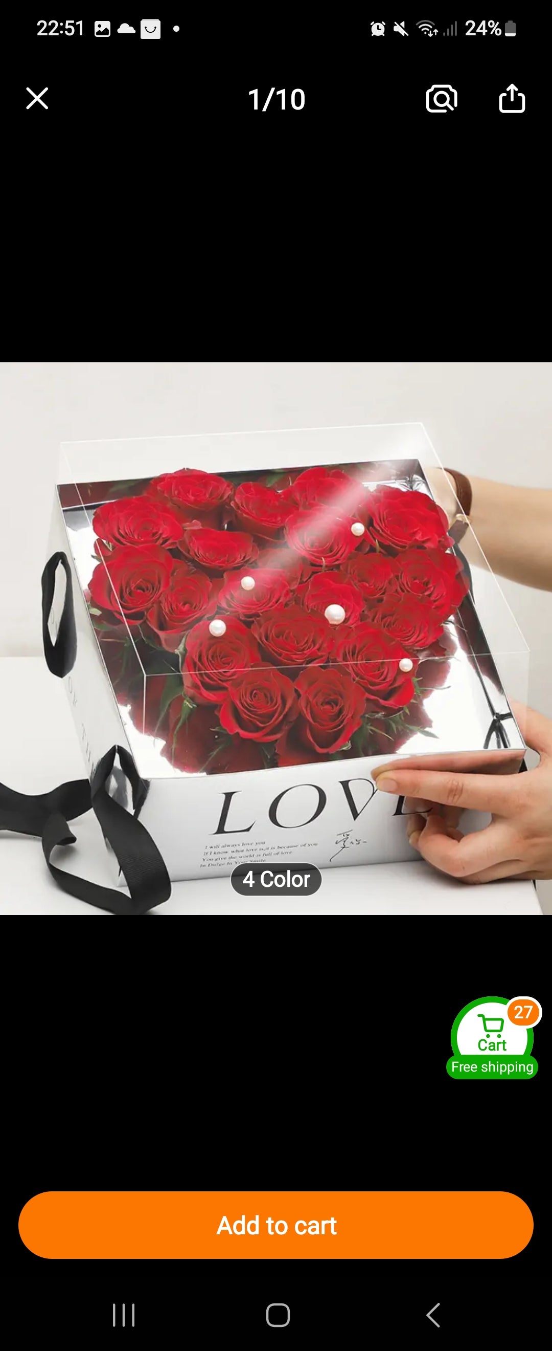 Beautiful bouquets of flowers