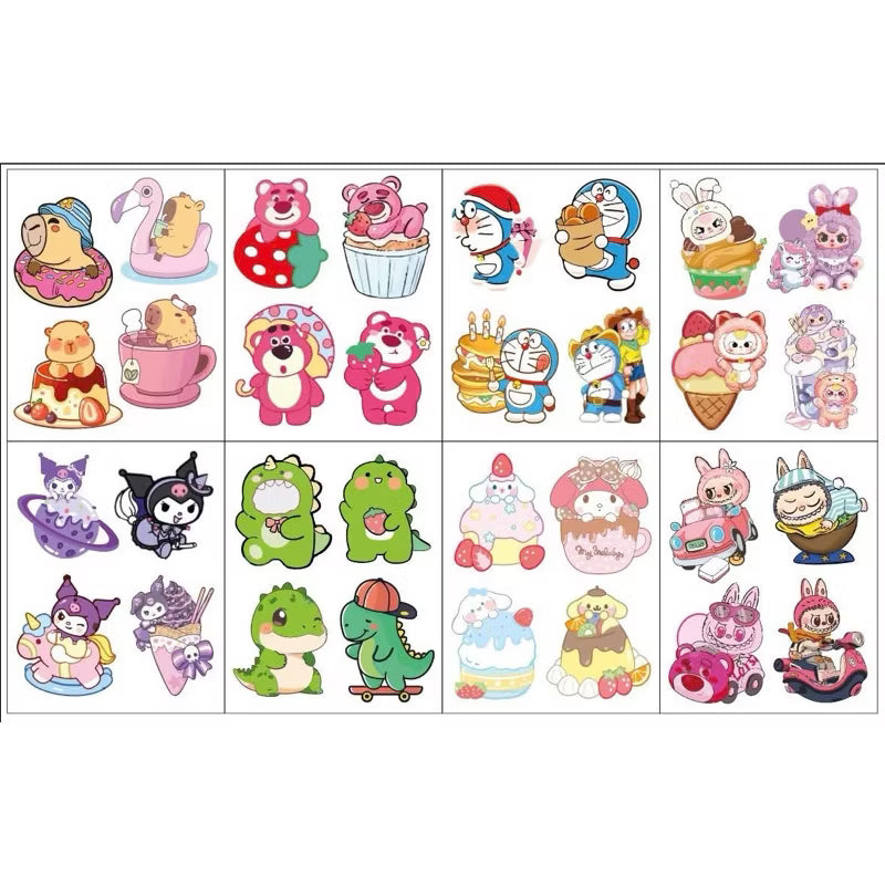 Cute Flower, Bear, Rabbit, and Dog Shaped Lollipop Card Wraps