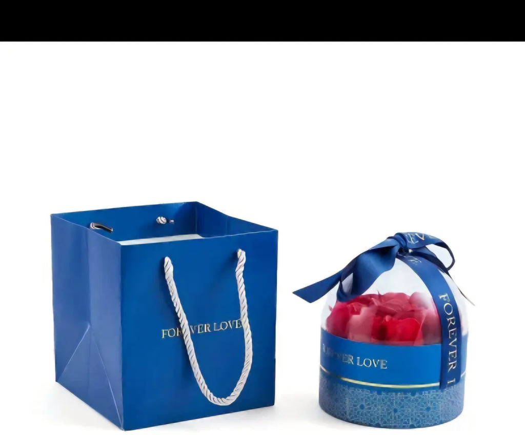 Flower box with gift compartment