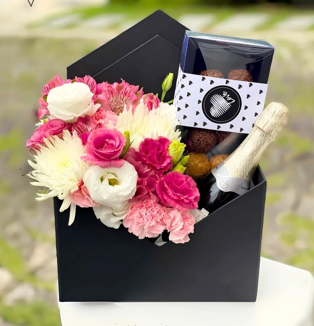 Flower samples for customers.