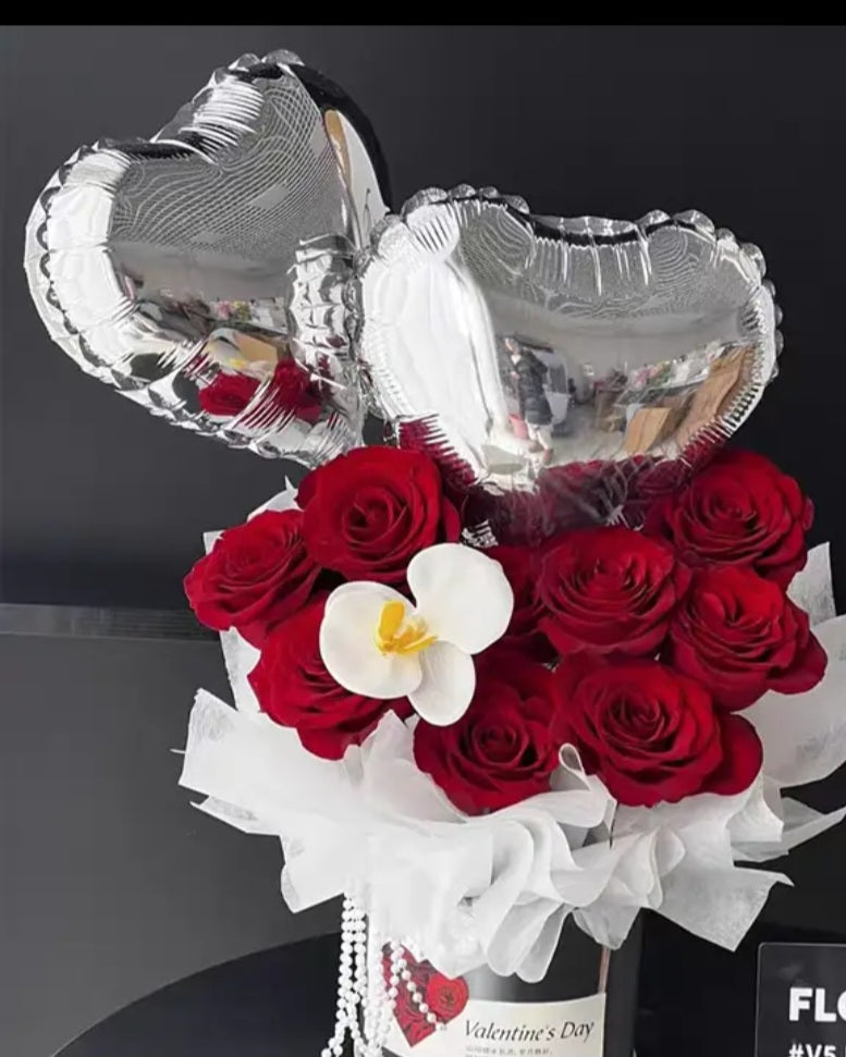 Flower samples for customers.