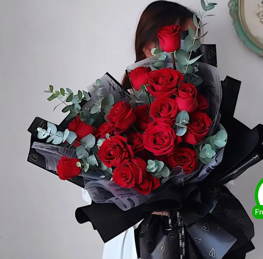 Flower samples for customers.