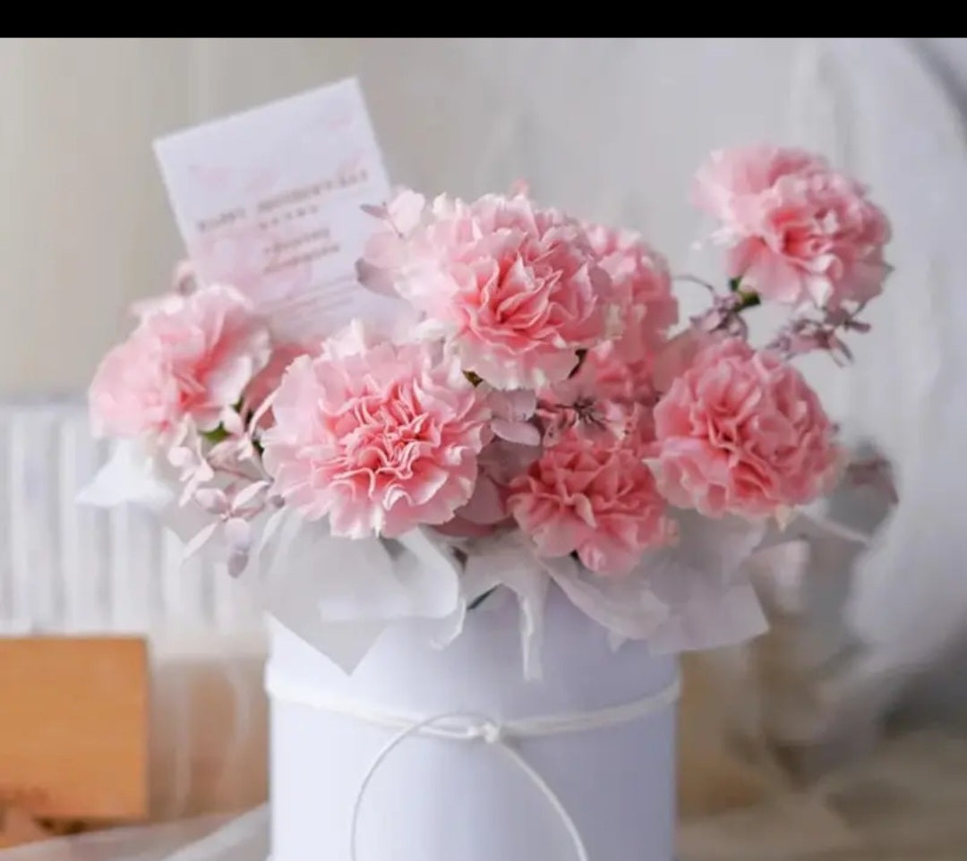 Flower samples for customers.