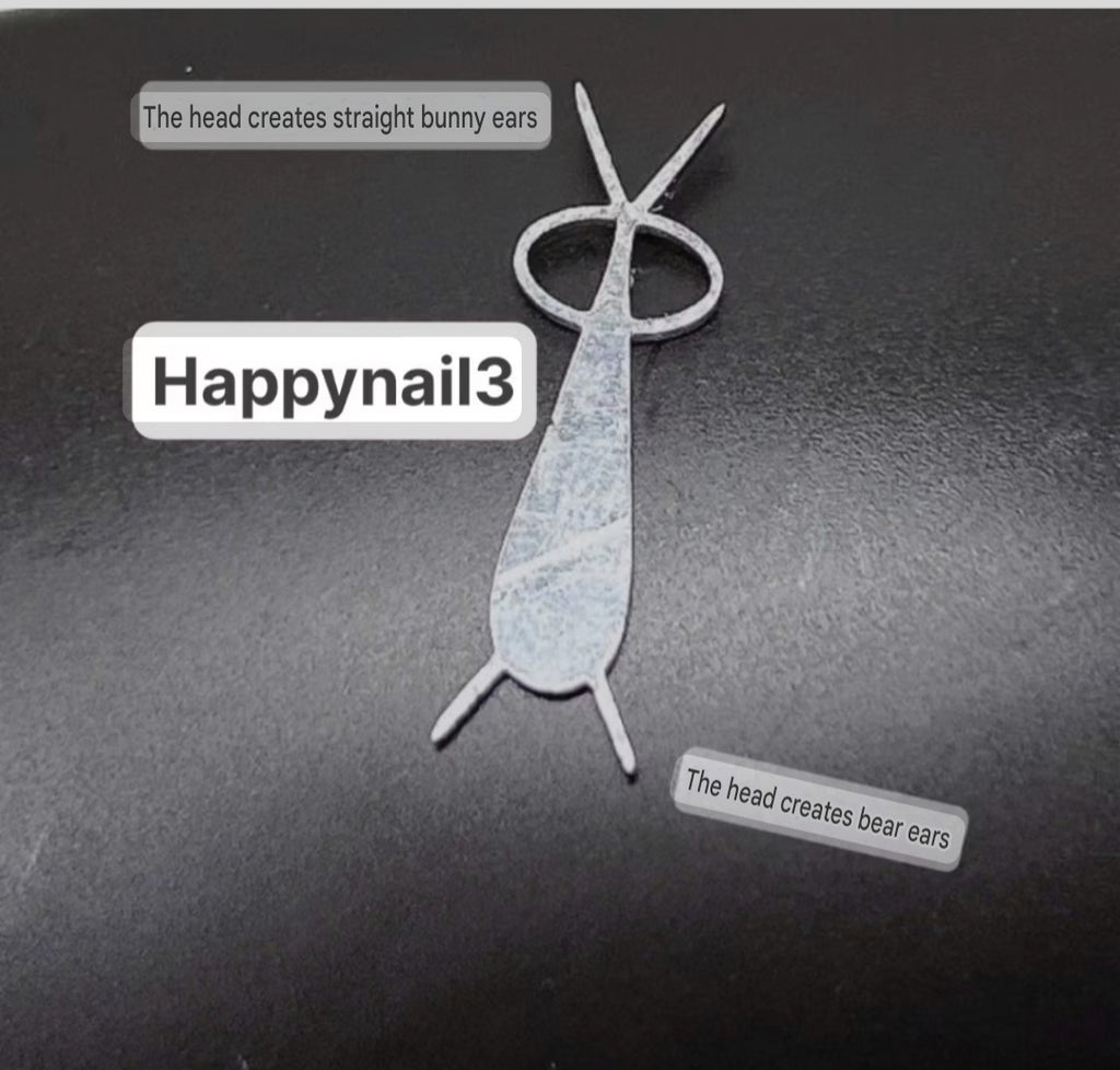 Heart-shaped nail magnets, cat, rabbit, and bear eyes, eye-creating bars