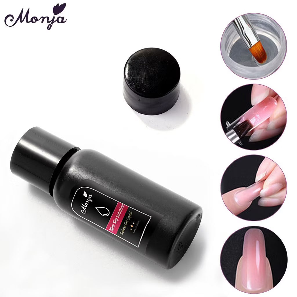 0Monja nail coating solution 20 ml for high quality DIY nail art application