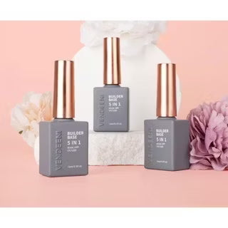 Vendeeni 5in1 multi-purpose base 15ml - uses for Base, bonding, nail extension, hardening