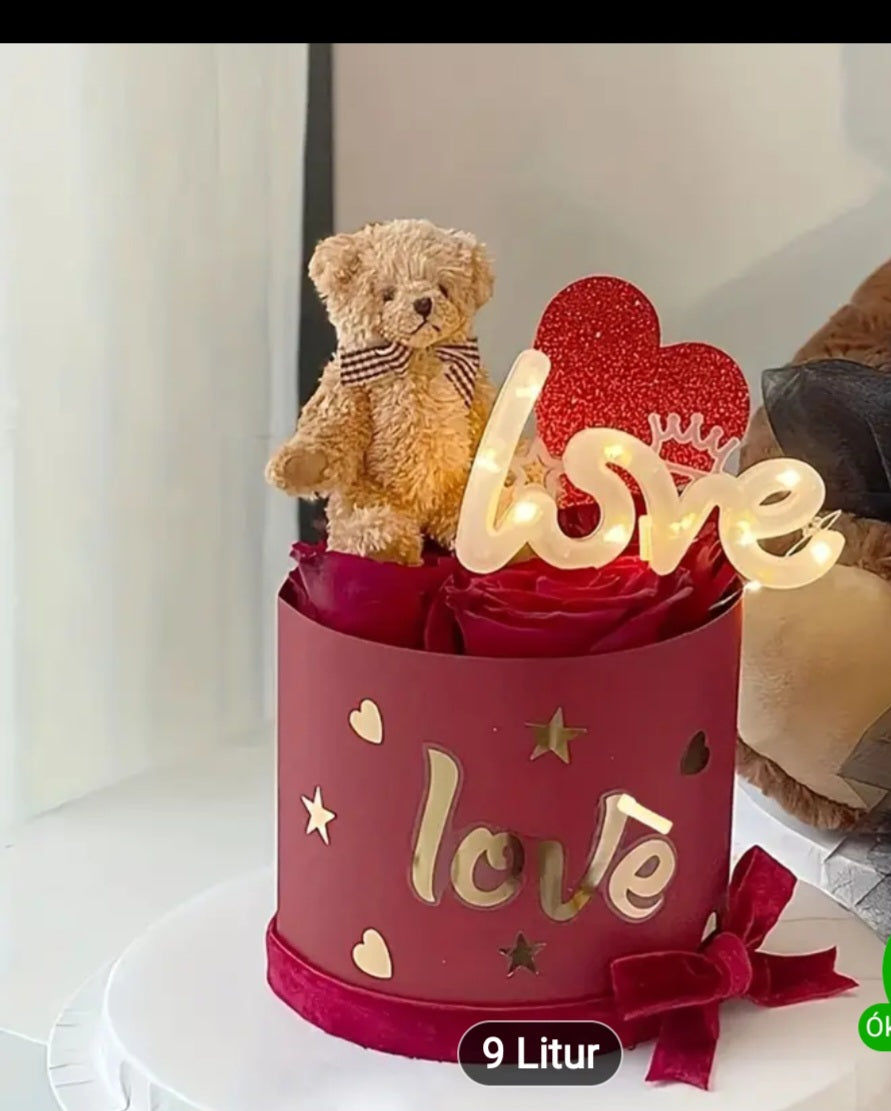 Flower samples for customers.