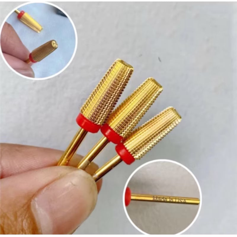 Fine standard 5in1 USA grinding head with smooth head, breaks down corner sharpening gel super smoothly and quickly