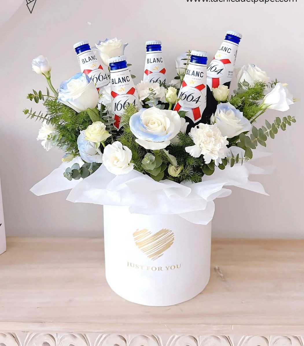 Flower samples for customers.