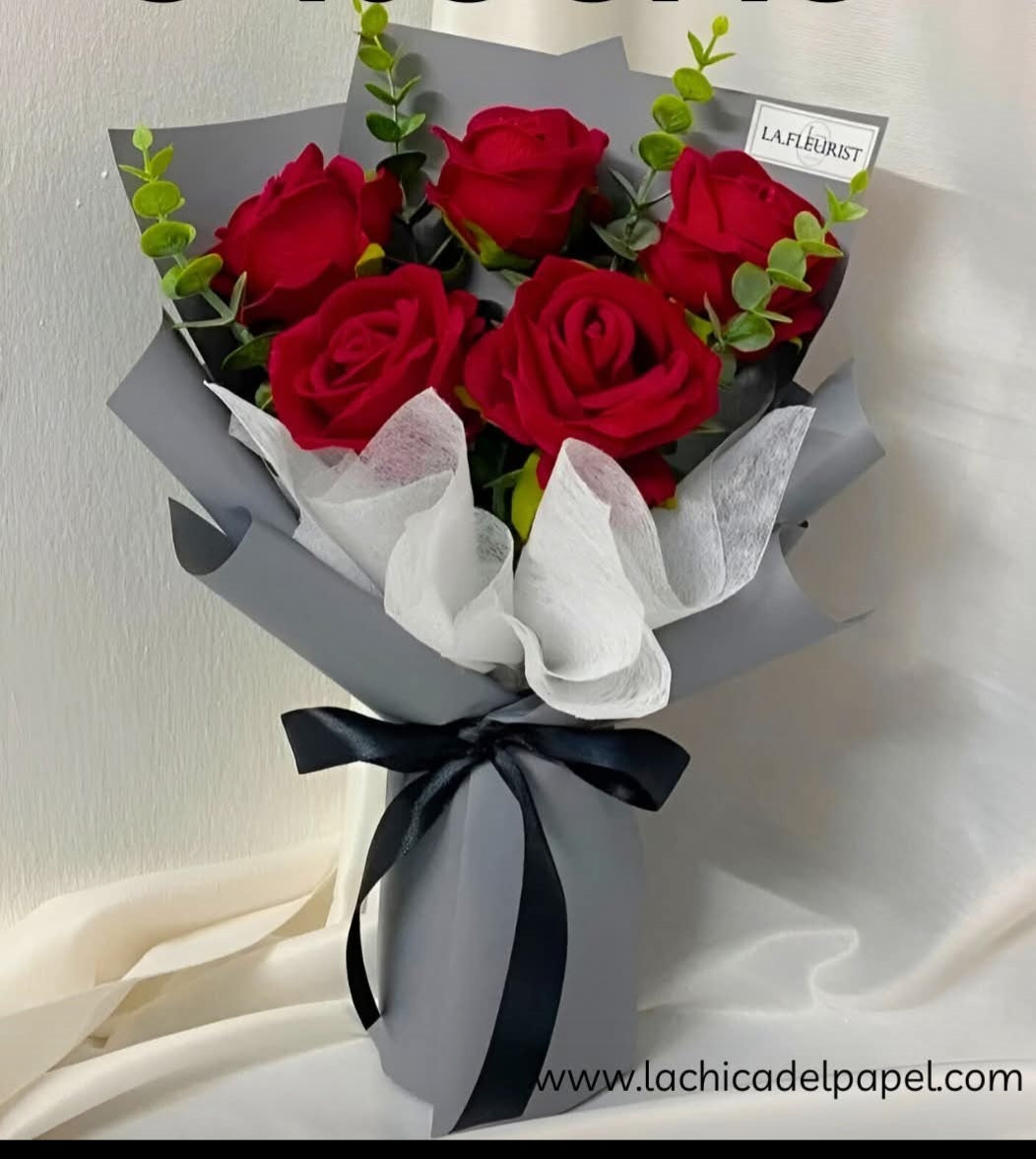 Flower samples for customers.