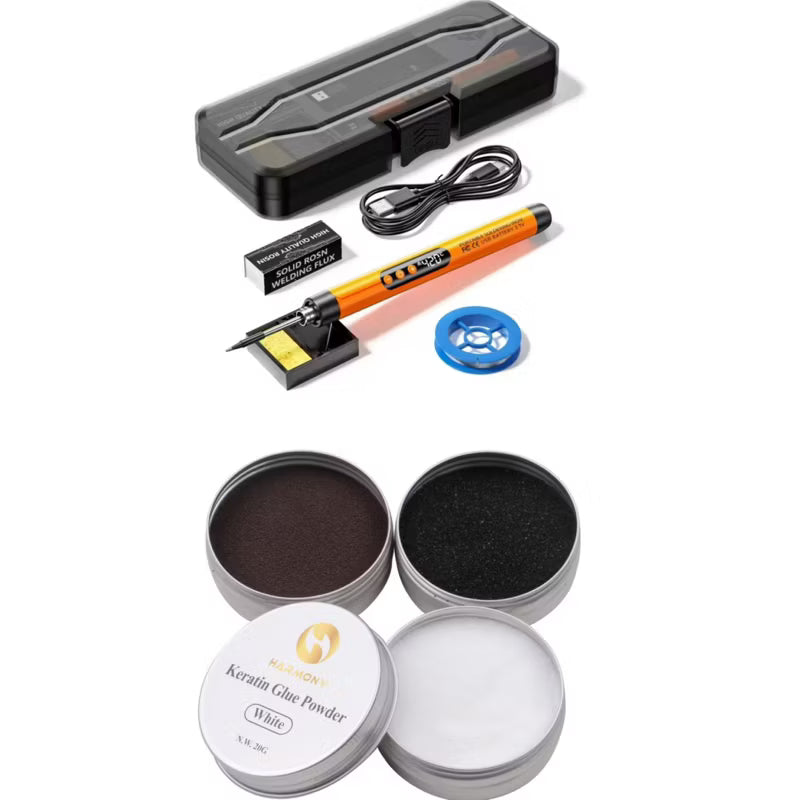 Keratin Powder + Hair Extension Powder