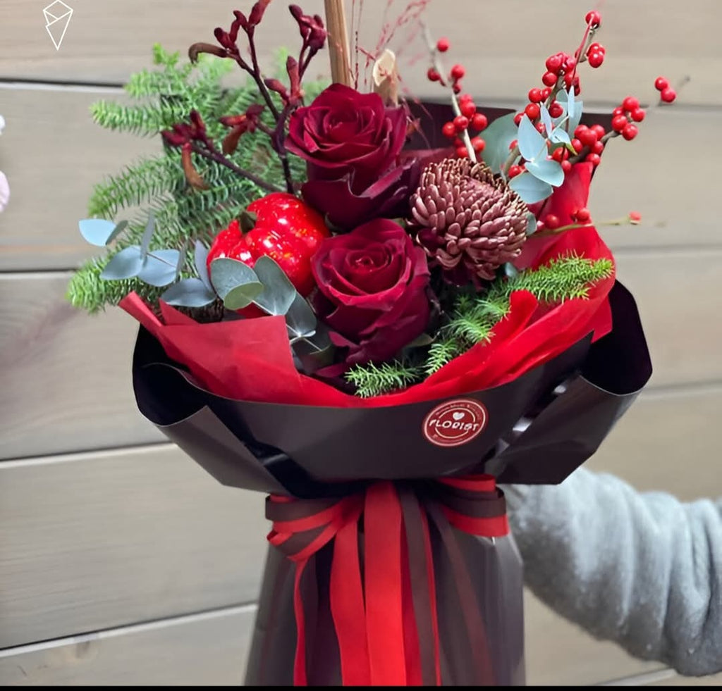 Flower samples for customers.