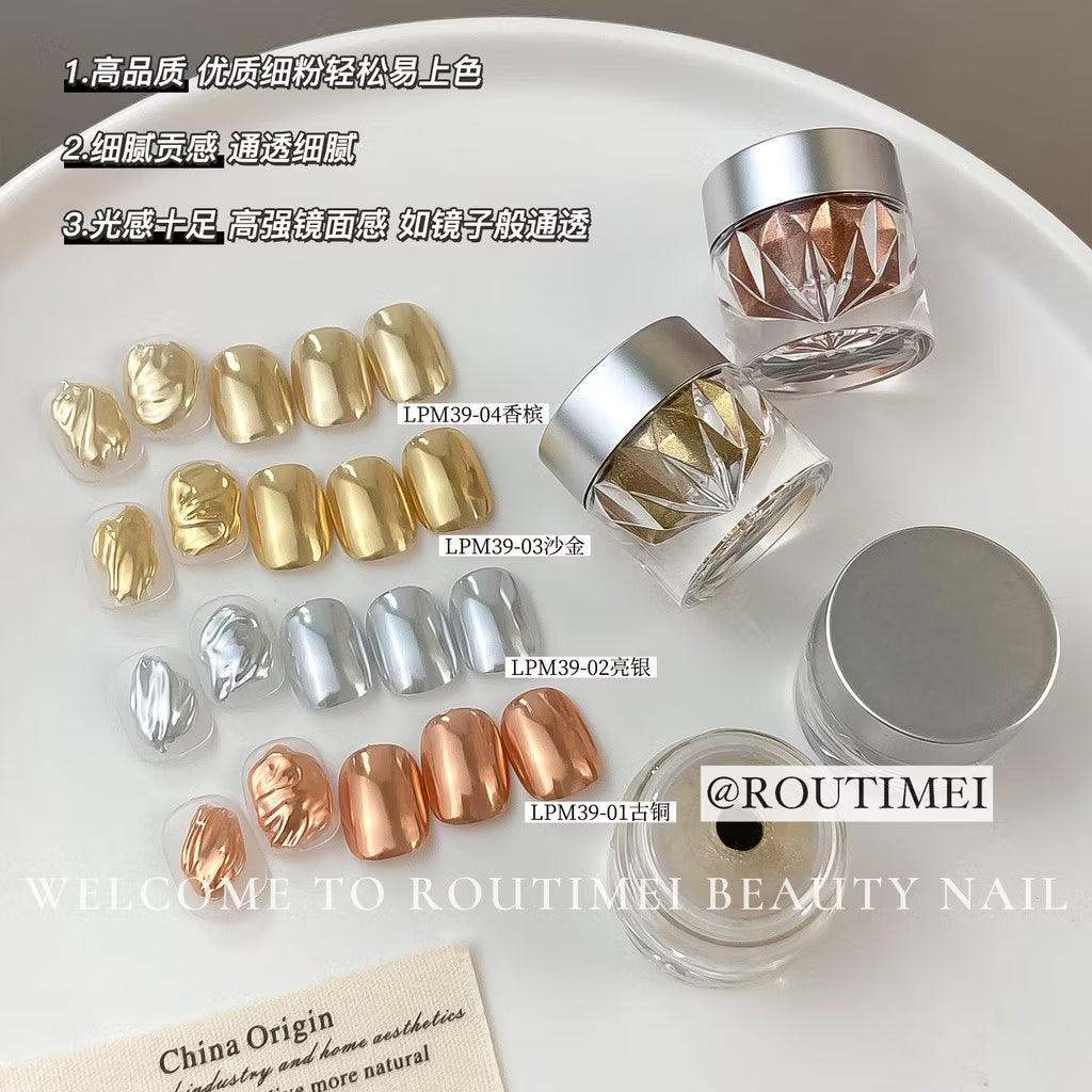 New super bright magic mirror polish, super smooth nail art decoration