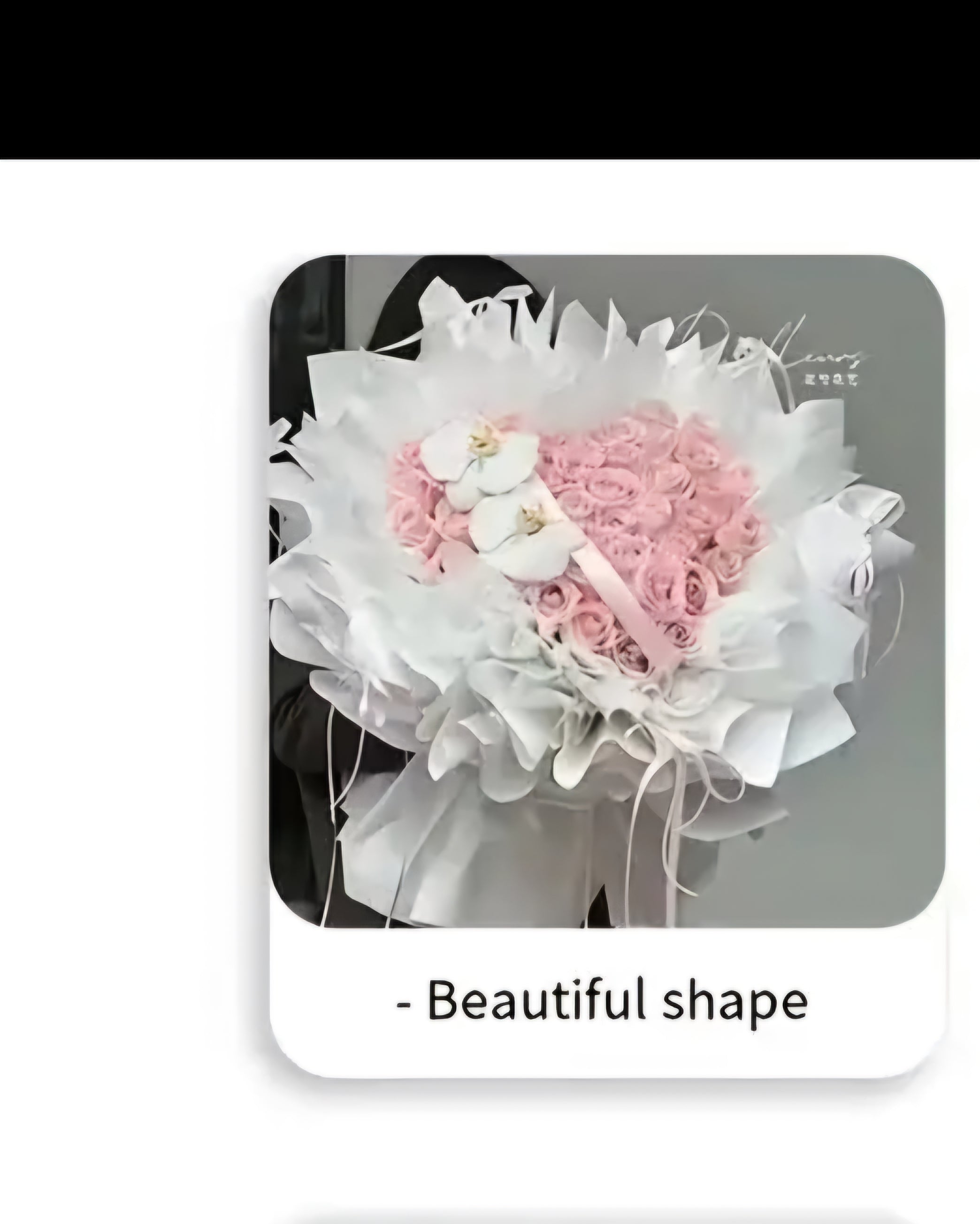 Flower samples for customers.