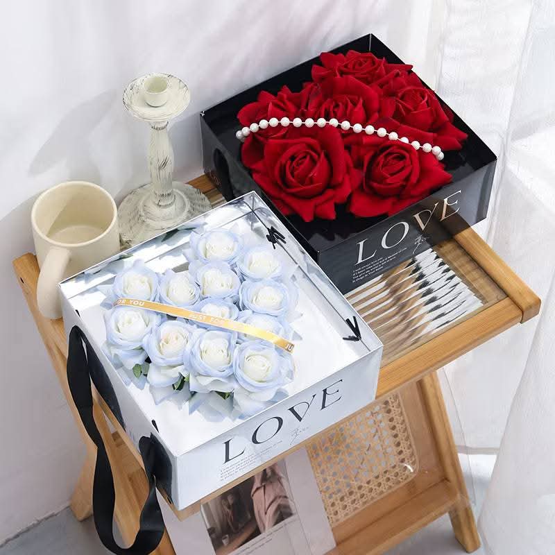 Flower samples for customers.