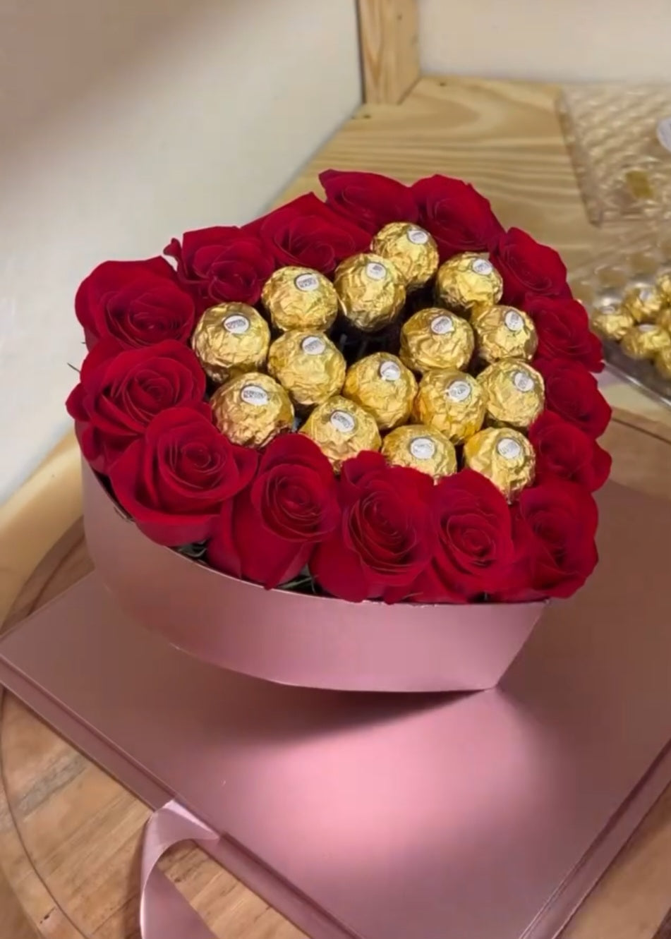 Flower samples for customers.