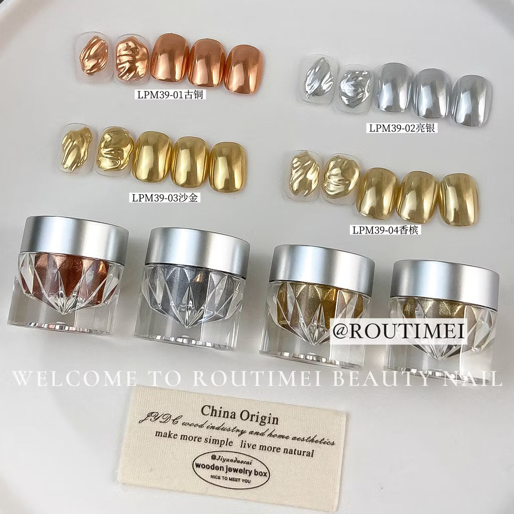 New super bright magic mirror polish, super smooth nail art decoration