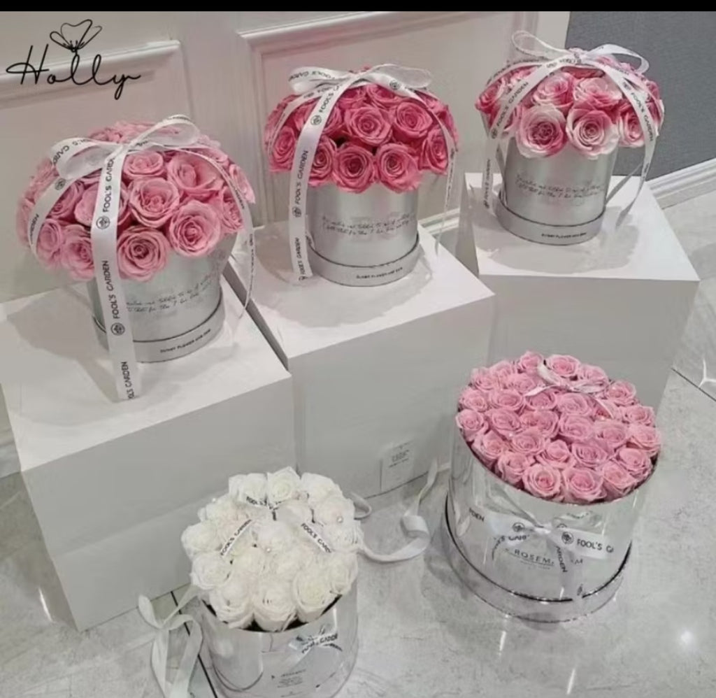 Flower samples for customers.