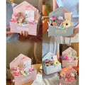 Elegant and cute envelope-shaped flower box/bag