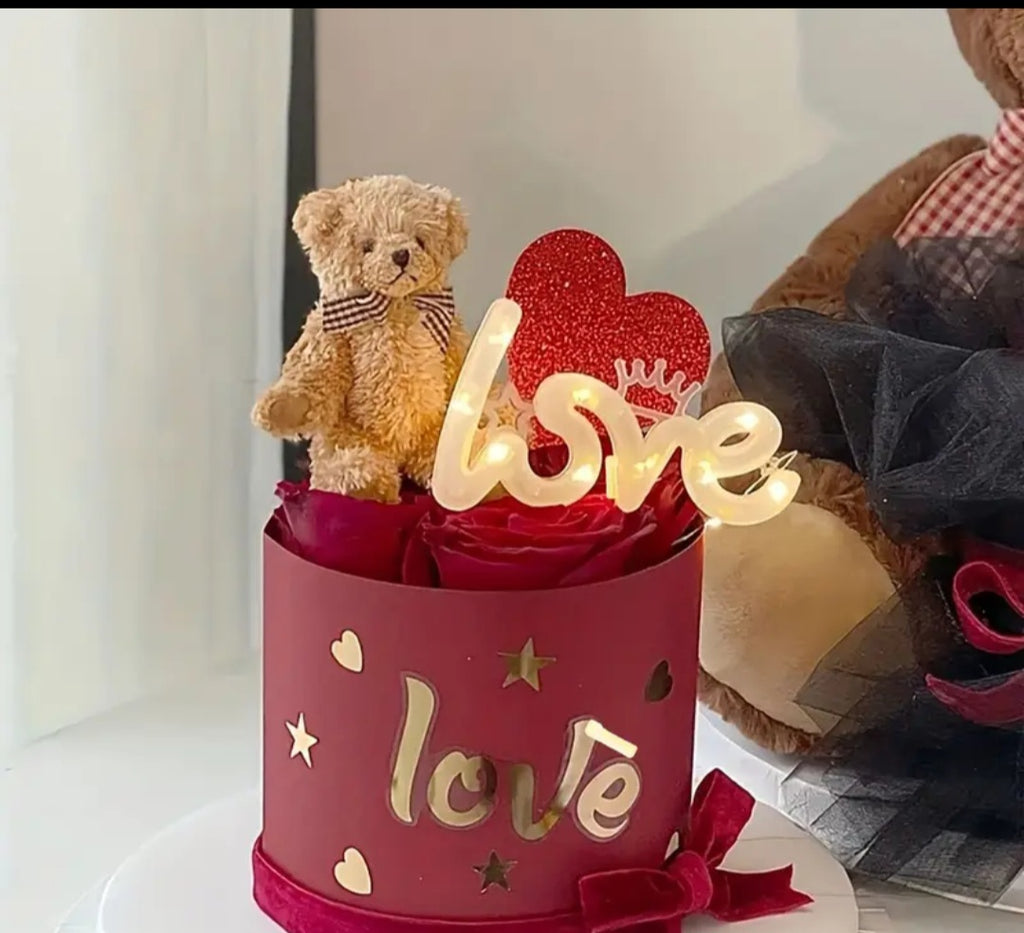 Flower samples for customers.