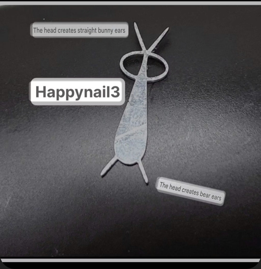 Heart-shaped nail magnets, cat, rabbit, and bear eyes, eye-creating bars