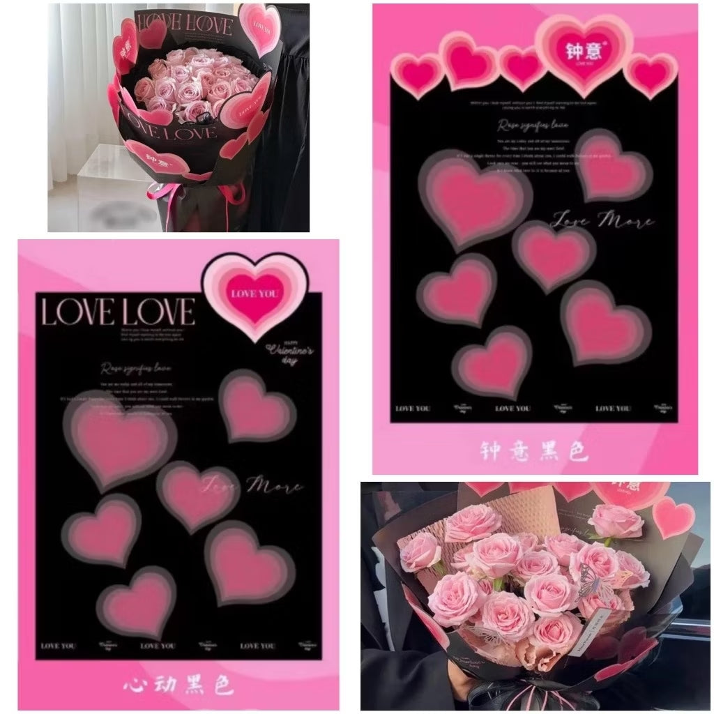 Types of flower wrapping paper