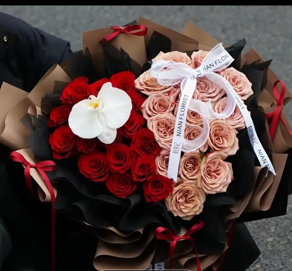 Flower samples for customers.